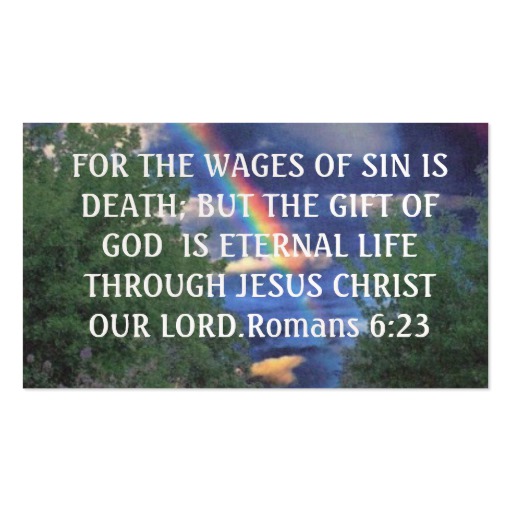 The Wages of Sin is Death