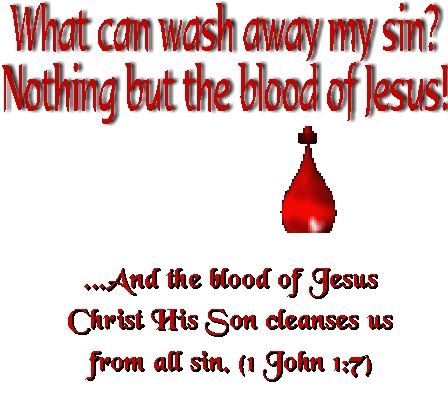 Nothing but the Blood of Jesus