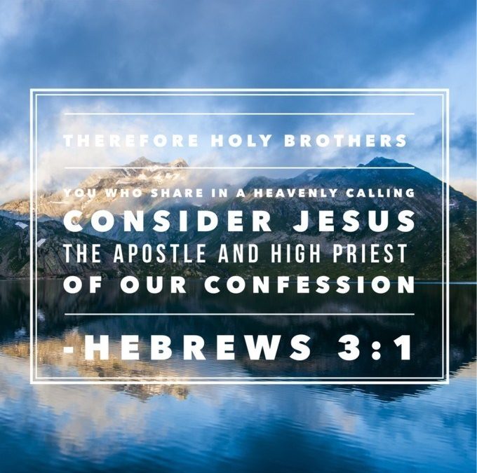 Go Deeper – Consider Jesus and Get your eyes off Yourself