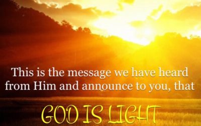 Live in the Light and You Will Not Sin