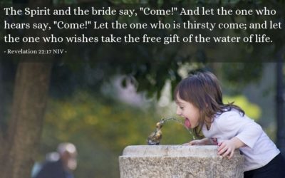 Come to the River of Delights – The Water of Life