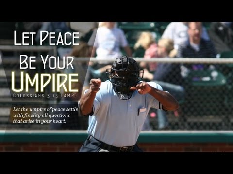 Enforcing the Victory – Life Lesson No. 9: “Peace is the Umpire”