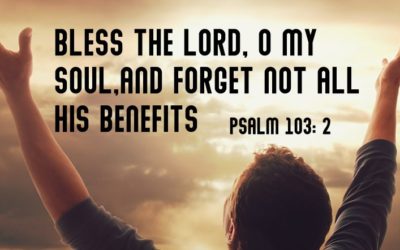 Forget not ALL His benefits – Life Lesson No. 1: “He forgives all your sins.”